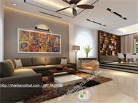 Thiết kế nội thất biệt thự hiện đại HUYNDAI HILLSTATE - Anh Hà