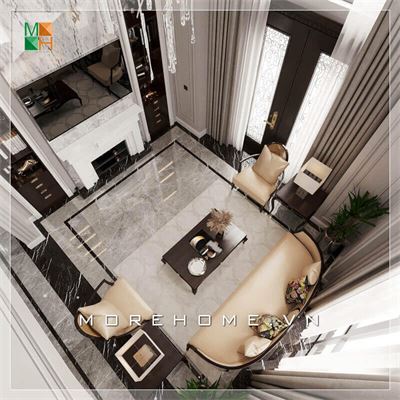 Đẹp trọn vẹn cùng những thiết kế nội, ngoại thất biệt thự tân cổ điển